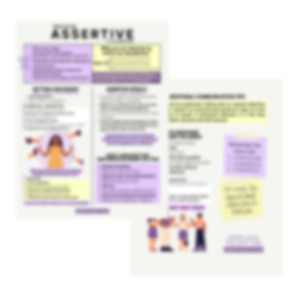 Be Assertive
